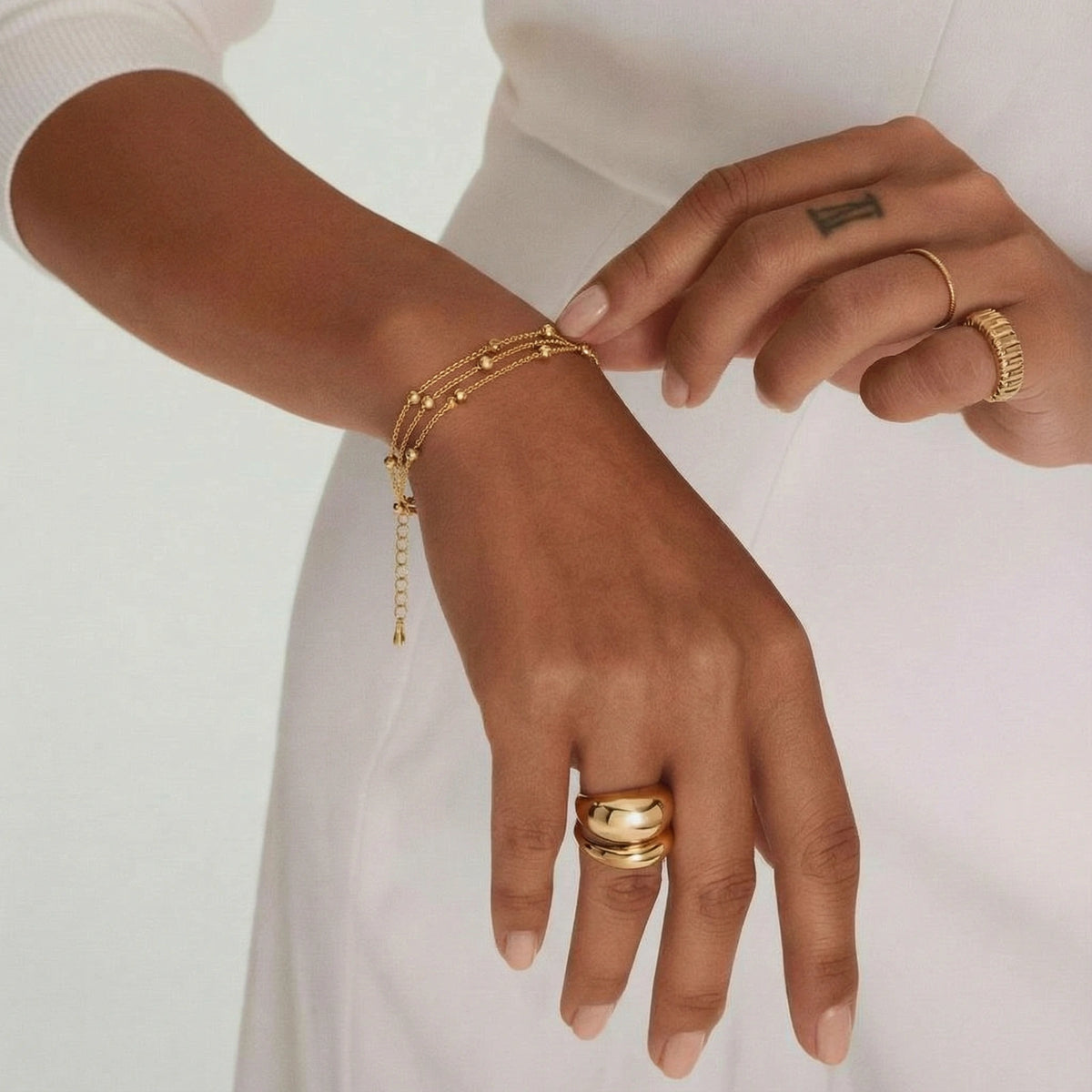 Golden Dimensions Bracelet