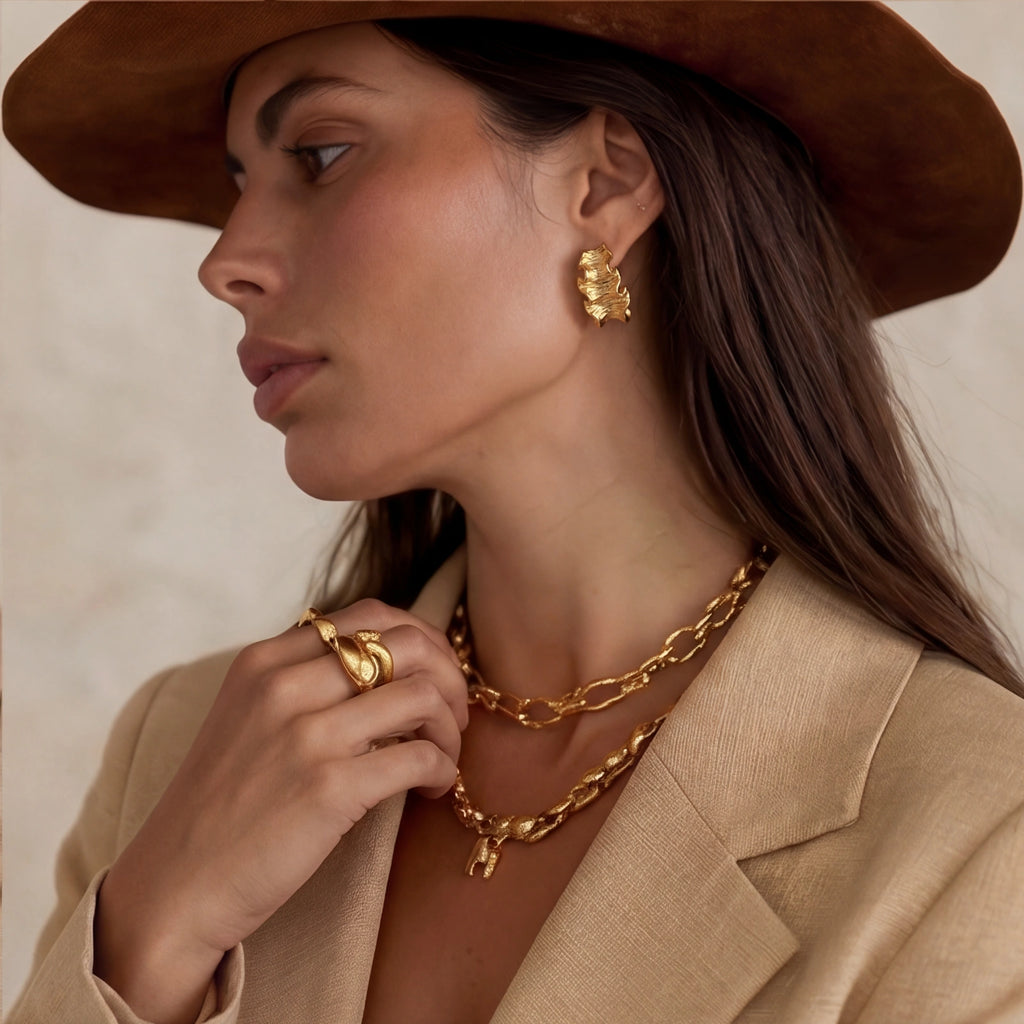 Liquid Gold Earrings
