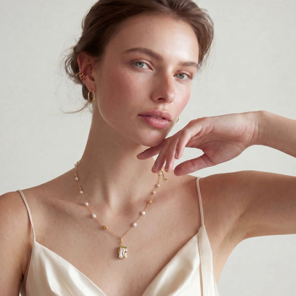 Baroque Island Necklace